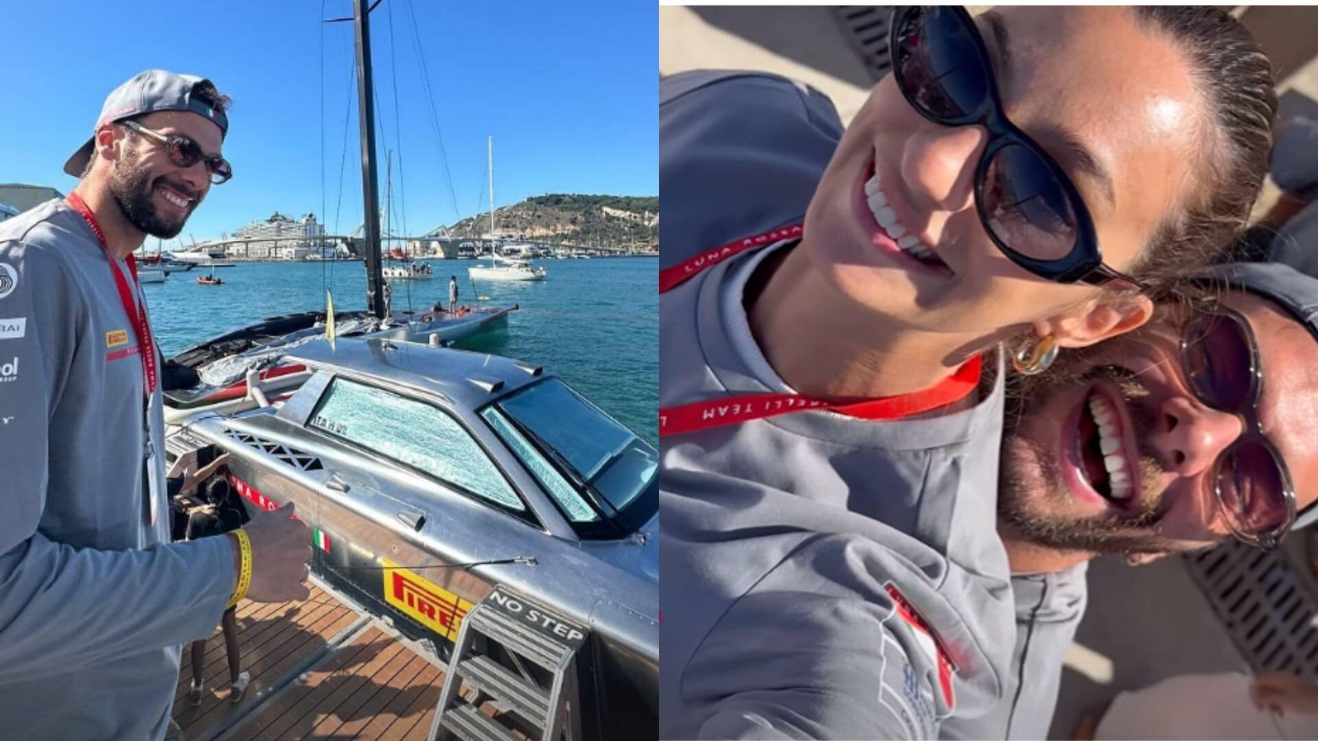 Paltrinieri e Fiamingo a Barcellona, tifosi speciali per Luna Rossa