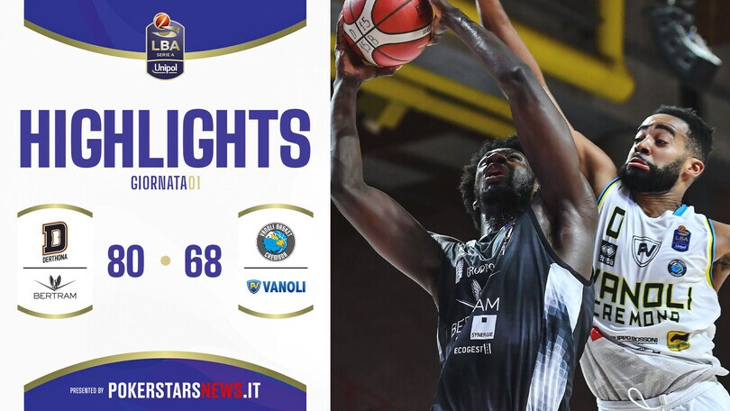 Bertram Derthona Tortona - Vanoli Basket Cremona | Serie A Unipol 2024/25