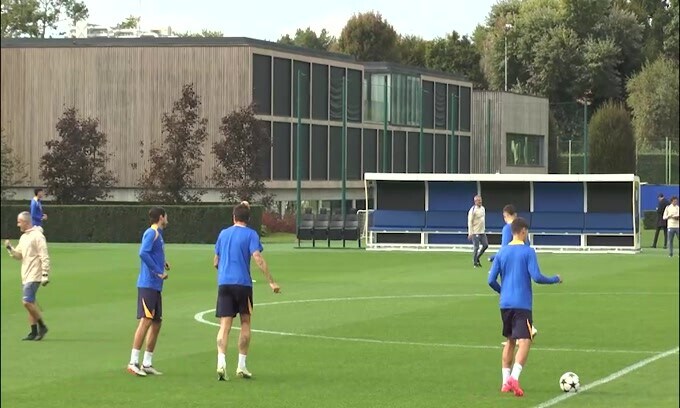Inter-Stella Rossa, i nerazzurri al lavoro ad Appiano