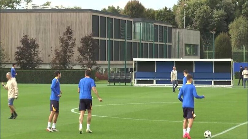 Inter-Stella Rossa, i nerazzurri al lavoro ad Appiano