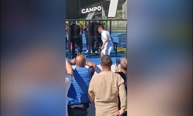 Totti, meglio coi piedi o con la racchetta?