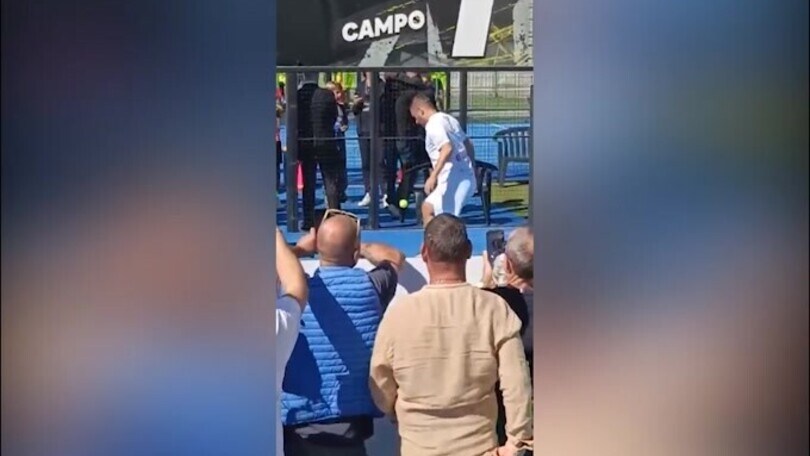 Totti, meglio coi piedi o con la racchetta?