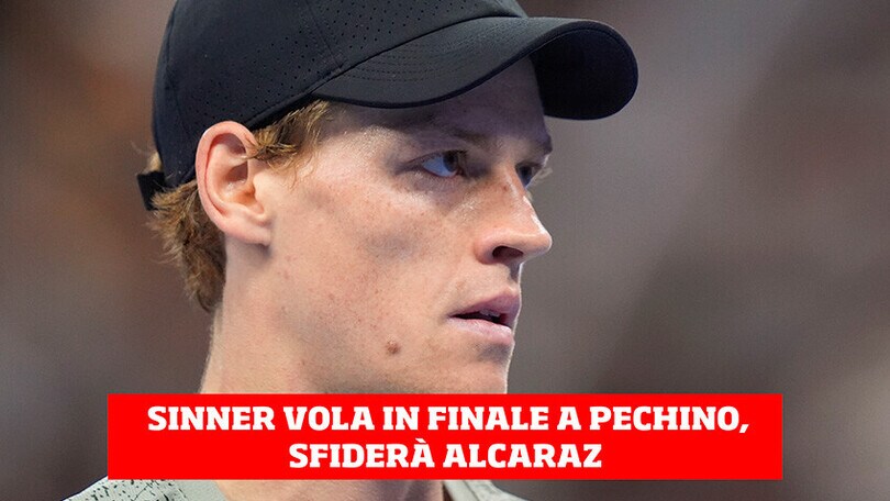 ATP Pechino, Sinner batte Bu e vola in finale. Affronterà Alcaraz