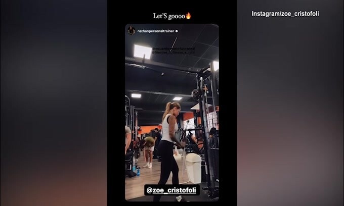 Lady Hernandez torna il palestra e il personal reagisce così