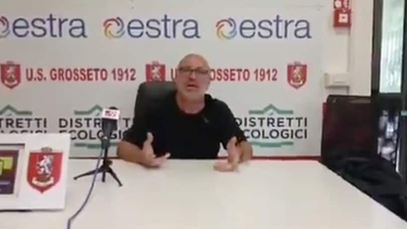 Grosseto, lo sfogo del tecnico Roberto Malotti è virale: "Li picchio"