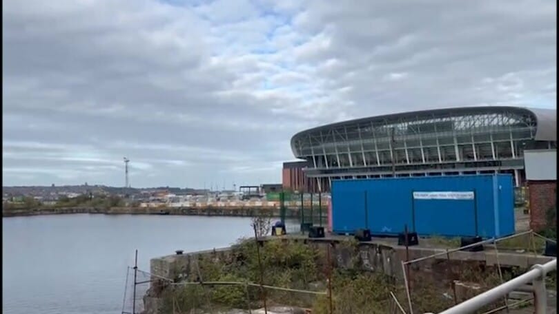 I Friedkin e il nuovo stadio dell'Everton: il video esclusivo da Liverpool