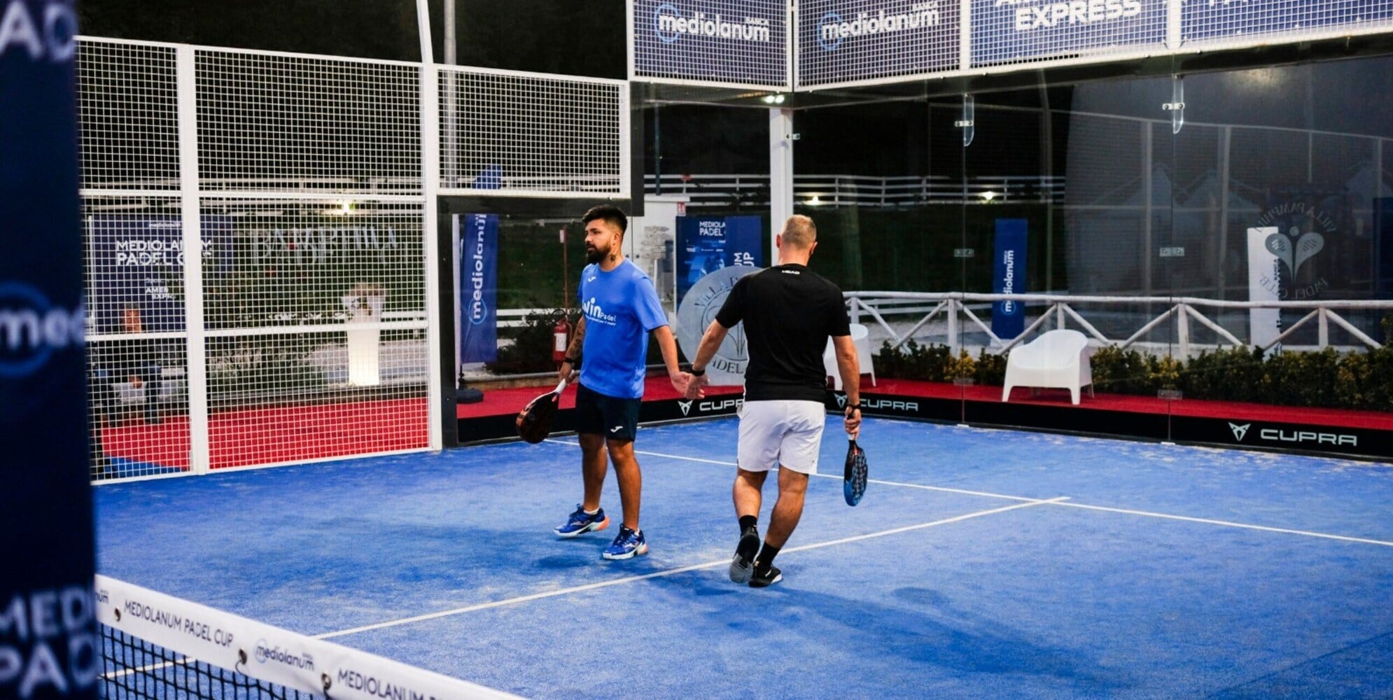 Via alla Mediolanum Padel Cup: domenica anche Candela, Perrotta, Fiore e Di Canio
