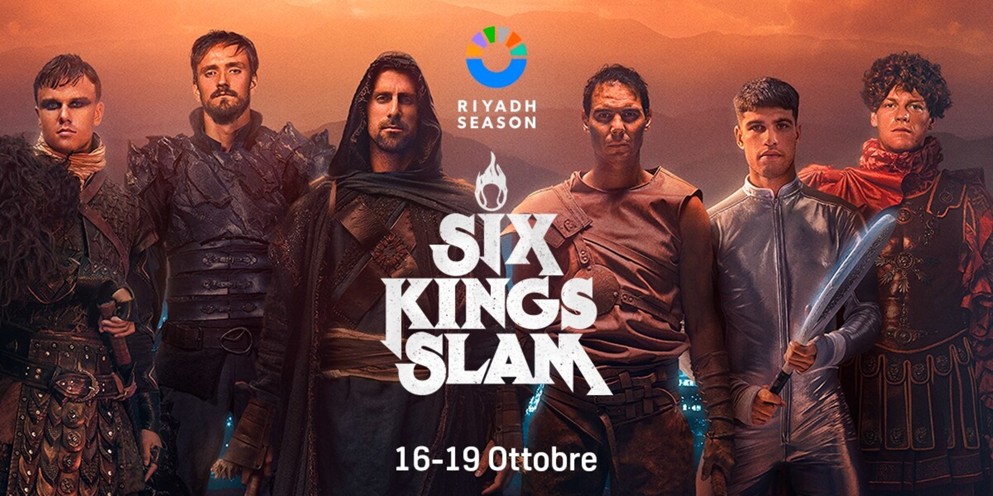 “Six Kings Slam” di tennis in Arabia Saudita: dove vederlo in tv