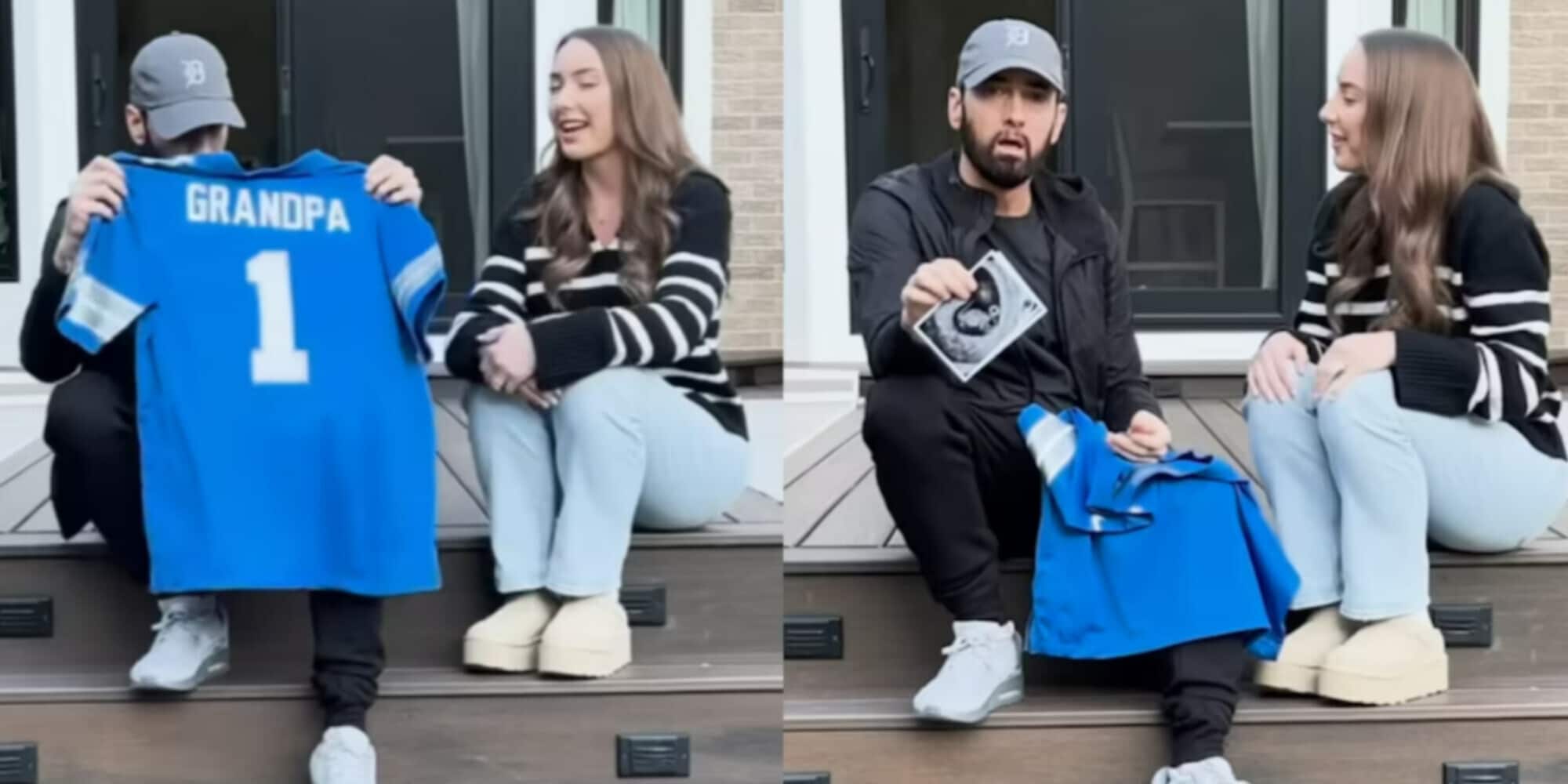 Eminem diventa nonno: l'annuncio nel nuovo videoclip del rapper