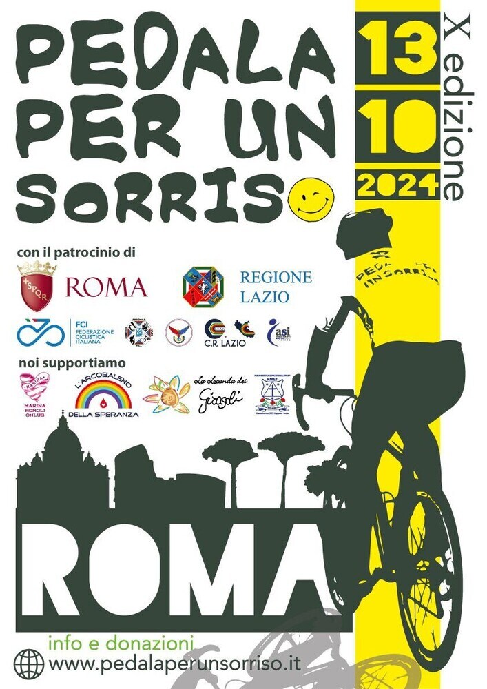 Pedala per un sorriso, dieci e lode