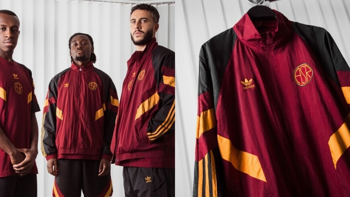 Roma, tutte le FOTO della linea Adidas Original che piace ai tifosi