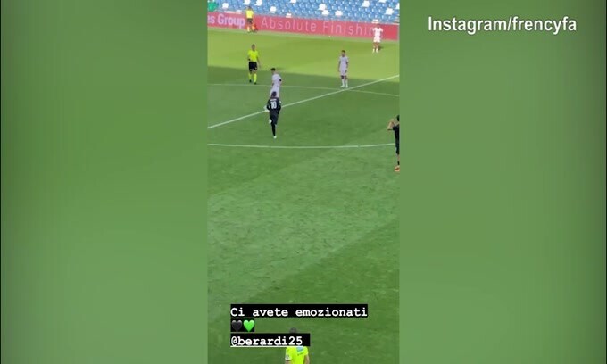Sassuolo, il ritorno in campo di Berardi
