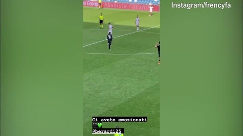 Sassuolo, il ritorno in campo di Berardi