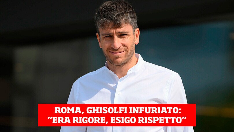 Roma, Ghisolfi furibondo: "Tutto il mondo ha visto il rigore, serve rispetto"