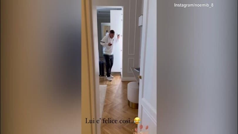 Totti che felicità, guarda come balla