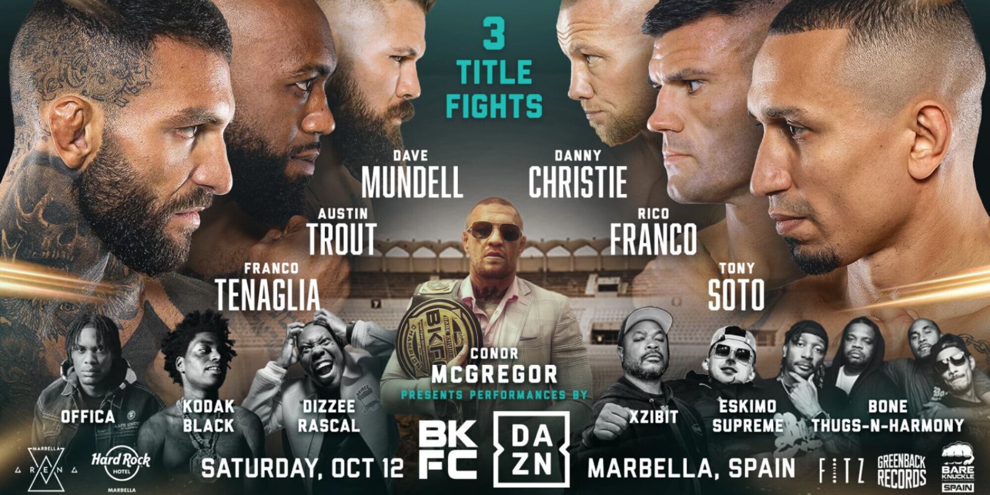 La BKFC arriva in Spagna accompagnata da Conor McGregor