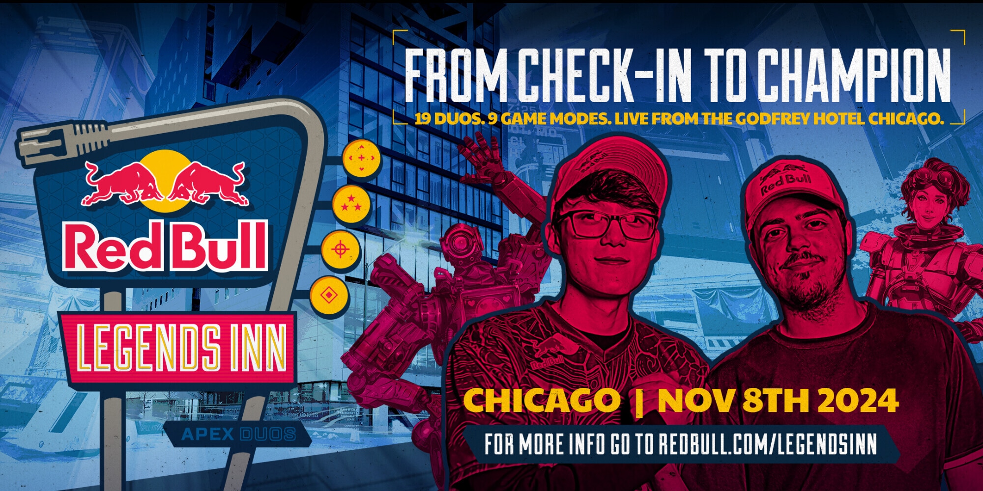 Red Bull si espande e organizza un nuovo torneo di Apex Legends: ecco il Legends Inn