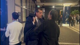 Giuntoli all'Olimpico per Italia-Belgio