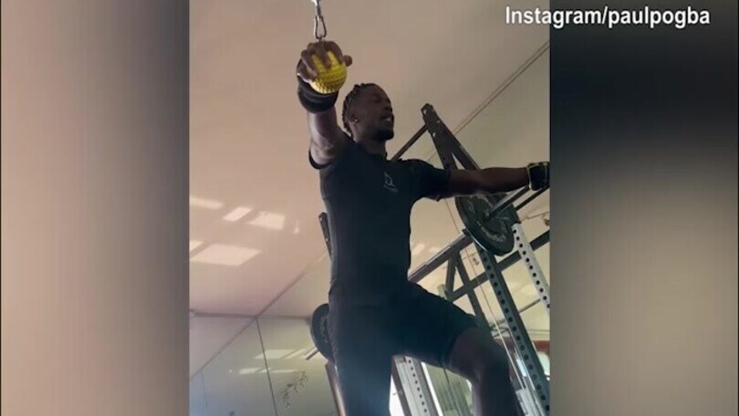 Pogba vede la luce in fondo al tunnel: eccolo che si allena duramente