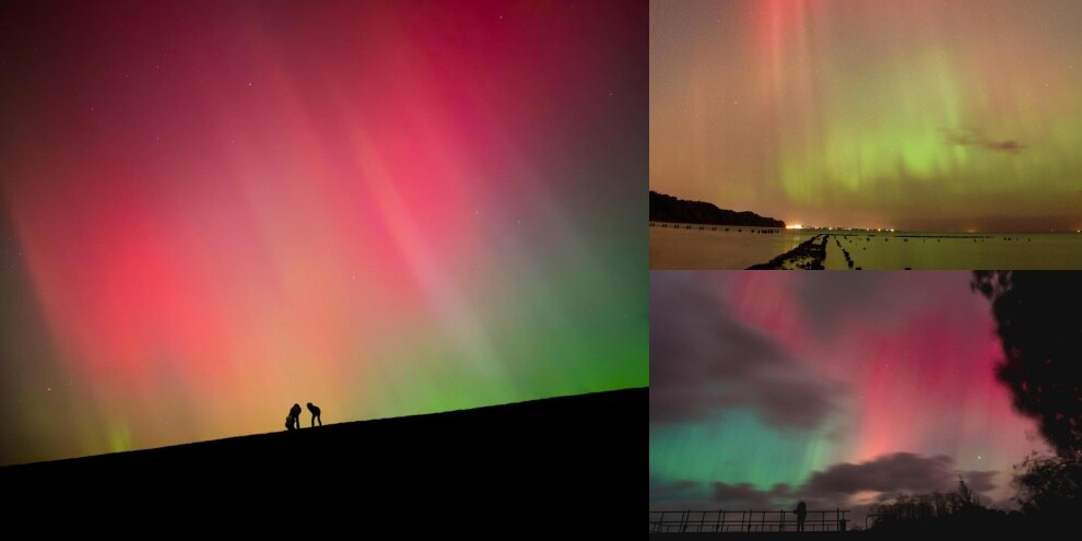 L'Aurora boreale illumina il cielo d'Europa: le foto sono incredibili