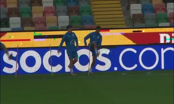 Israele testa il terreno di gioco della Blu Energy di Udine