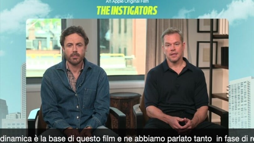 The Instigators, l'intervista a Casey Affleck e Matt Damon