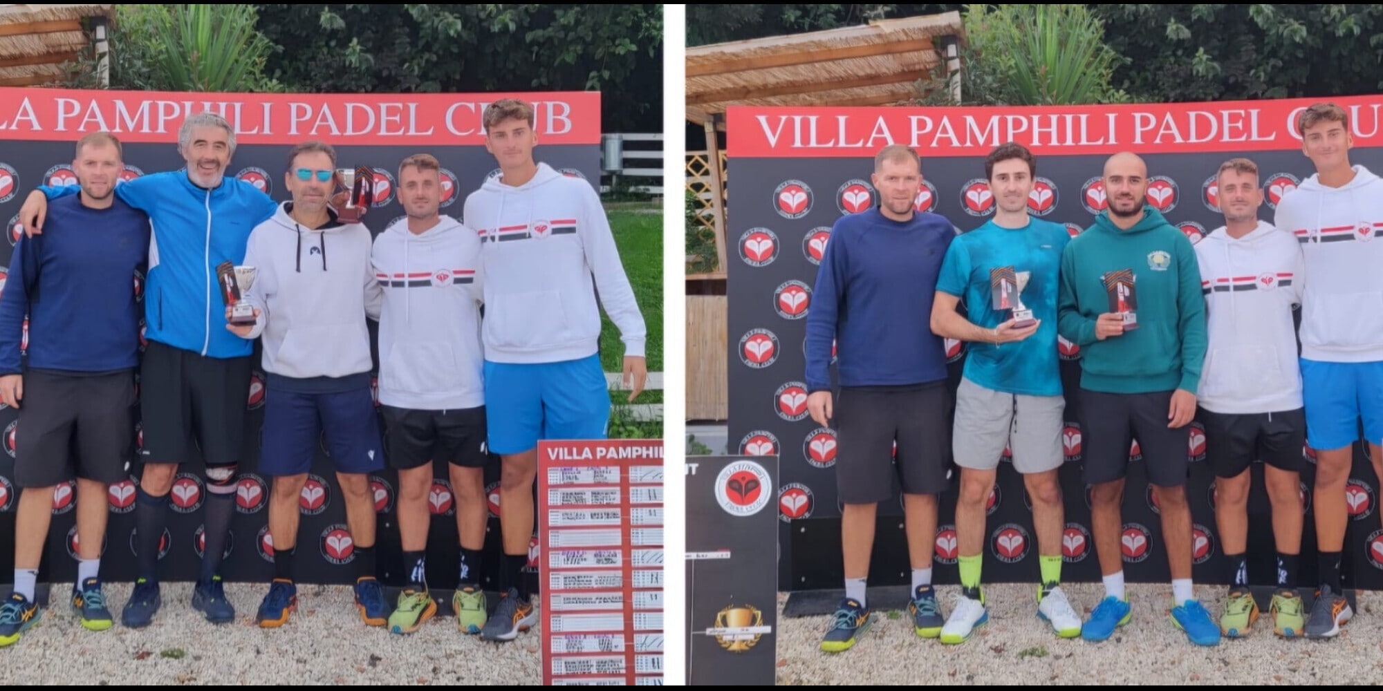 Villa Pamphili Swap Padel Tour: una prima tappa da incorniciare