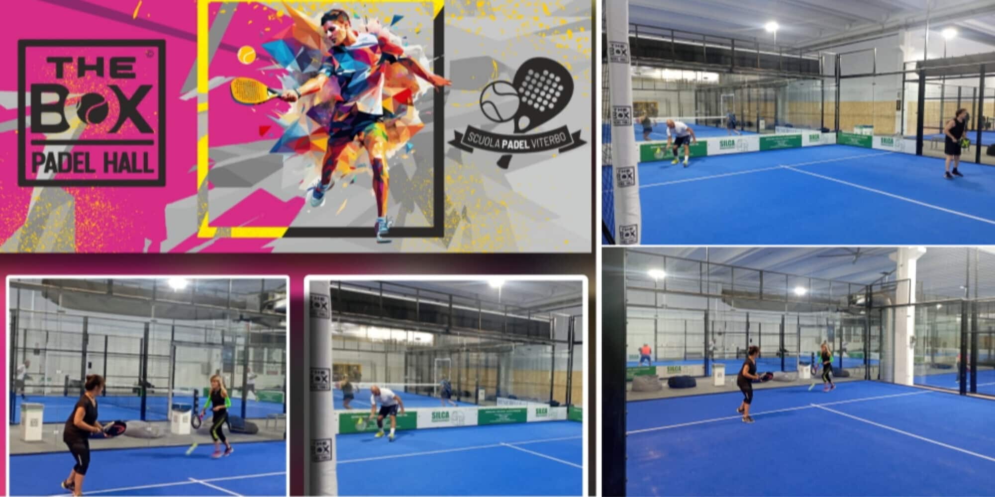 Scuola Padel Viterbo e The Box Padel Hall: la nuova casa del padel a Viterbo