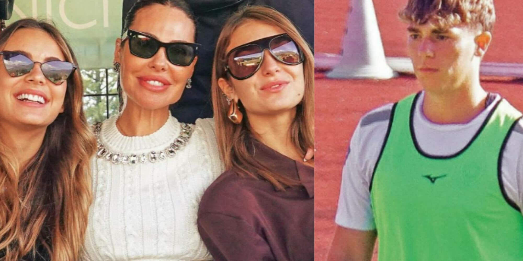 Ilary Blasi va a vedere la partita del figlio...e arrivano le forze dell'ordine!
