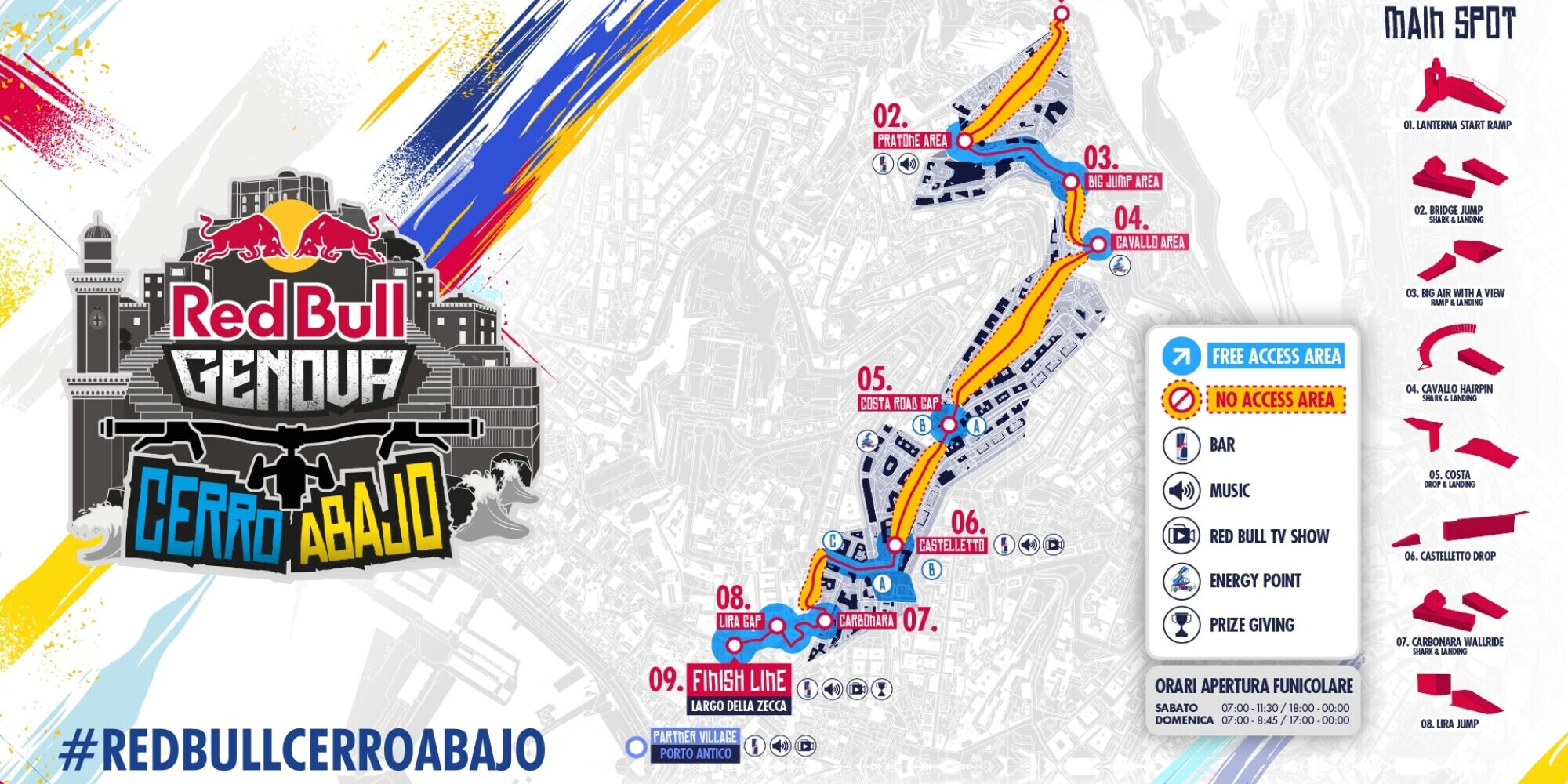 Red Bull Cerro Abajo: Genova è pronta