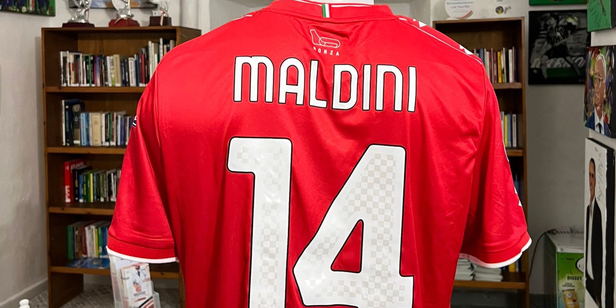 Anche la maglia di Daniel Maldini al Museo Fortunato