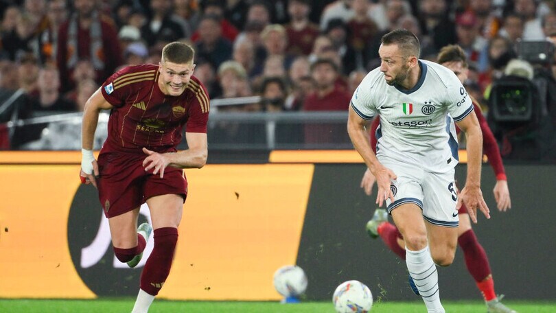 Roma, l'Inter vince all'Olimpico. Il Napoli supera l'Empoli