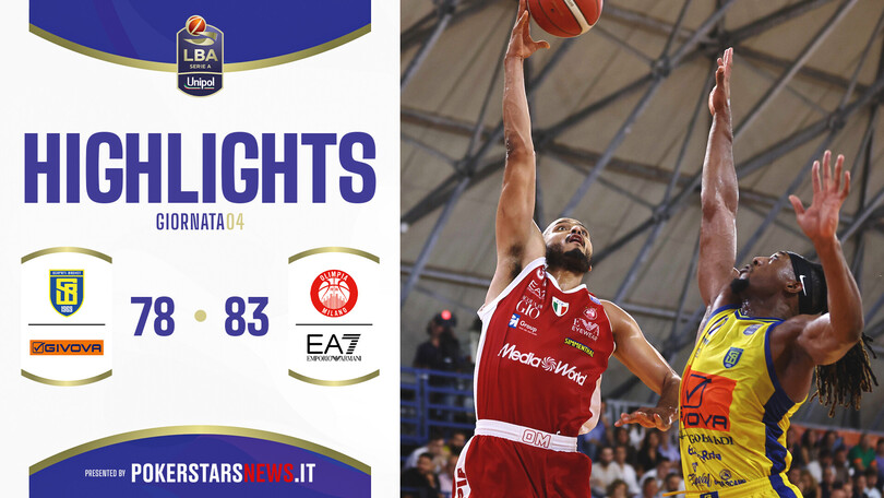 Givova Scafati - EA7 Emporio Armani Milano | Serie A Unipol 2024/25