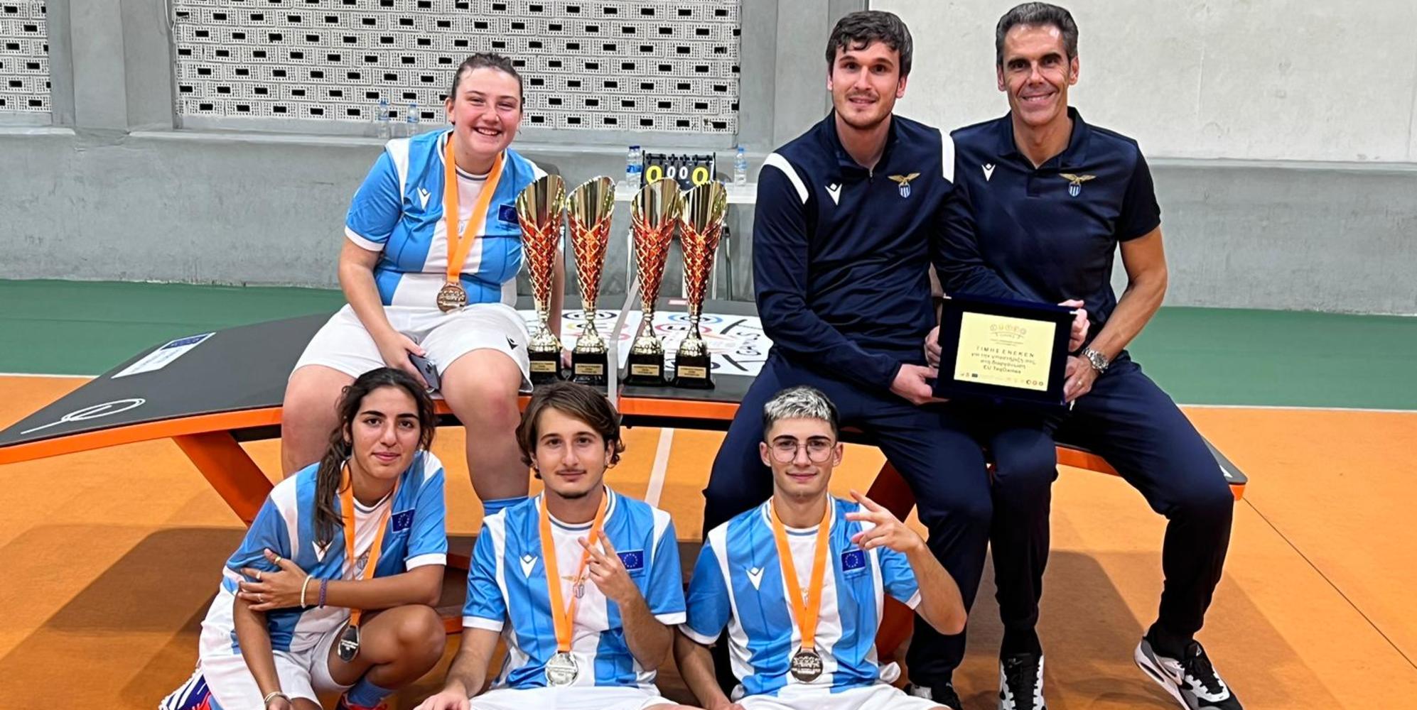 Lazio Teqball, trionfo nella prima tappa degli EU Teq Games