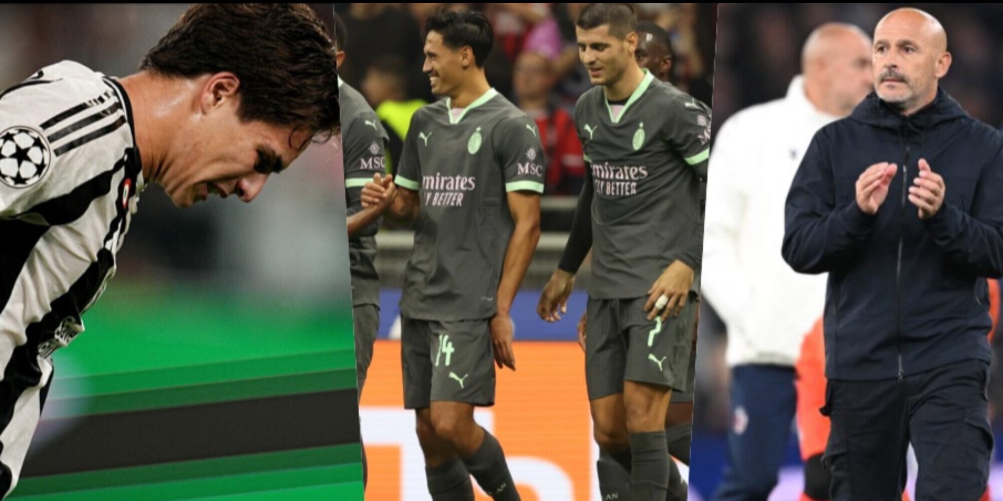 champions league in tempo reale