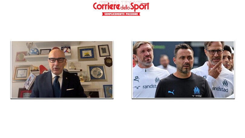 De Zerbi a cuore aperto:  ‘Era più bello il calcio di una volta’