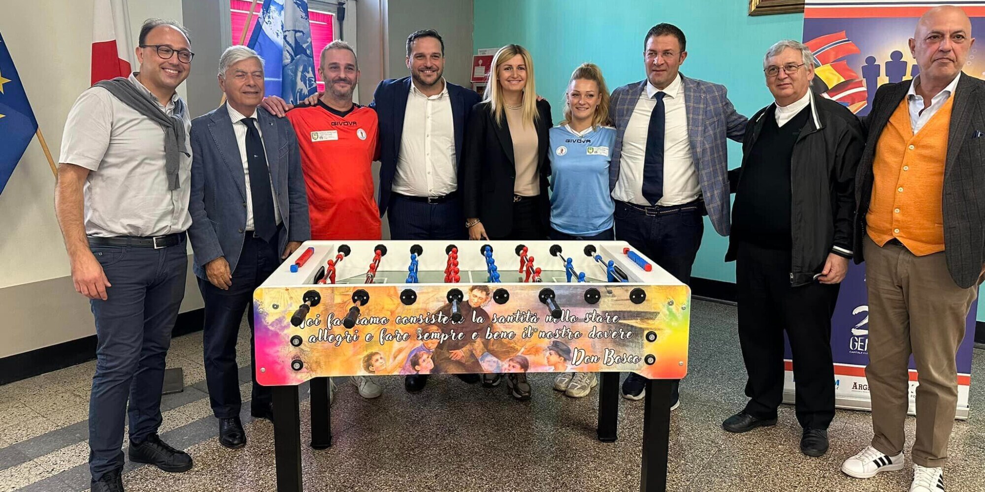 A Genova arriva il calcio balilla europeo
