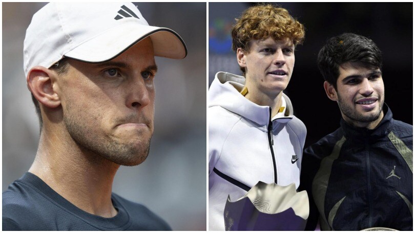 Thiem svela il segreto per battere Sinner e Alcaraz: "C'è un solo modo"
