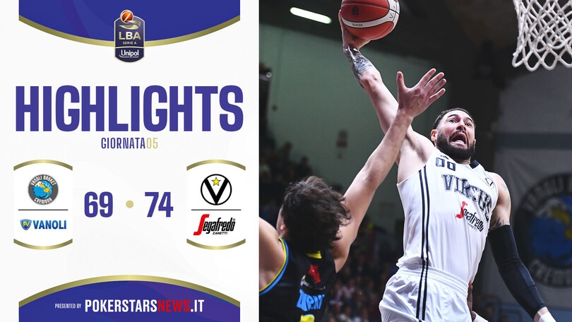 Vanoli Basket Cremona – Virtus Segafredo Bologna | Serie A Unipol 2024/25
