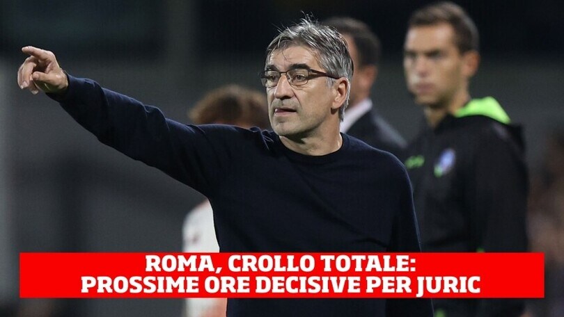 Roma in crisi e Juric in bilico: ore di riflessione tra i giallorossi