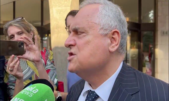 Lotito: “Per me contano i fatti”