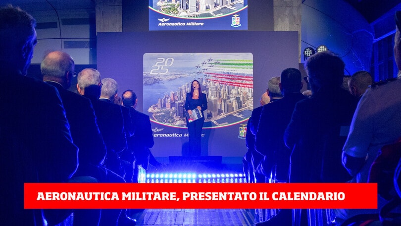 L'Aeronautica Militare presenta il calendario 2025 al Grattacielo Pirelli