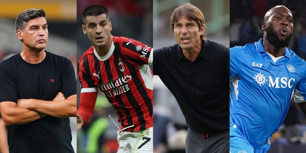 Milan-Napoli, le formazioni ufficiali di Fonseca e Conte