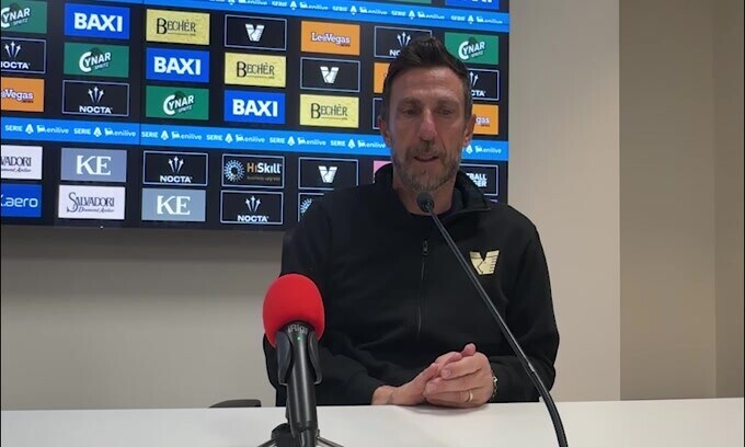 Di Francesco: "Scorretto che l'Udinese abbia avuto due giorni in più di riposo"