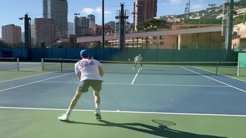 Sinner, visita a sorpresa a Montecarlo: si allena con Radek Stepanek