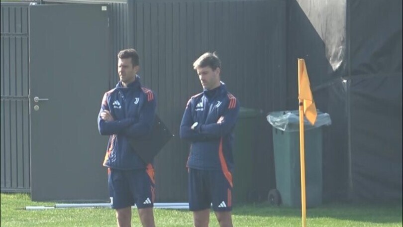 Champions League, l’allenamento della Juventus