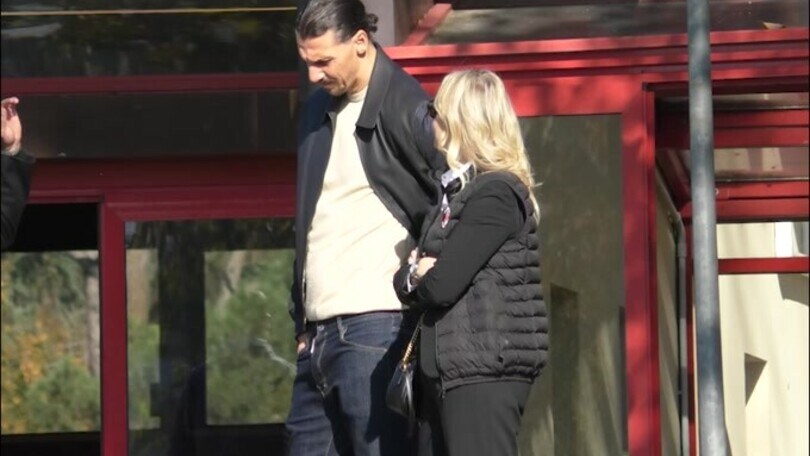 Milan, anche Ibrahimovic presente a Milanello