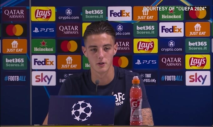 Urbanski: "Bellissimo giocare la Champions League"