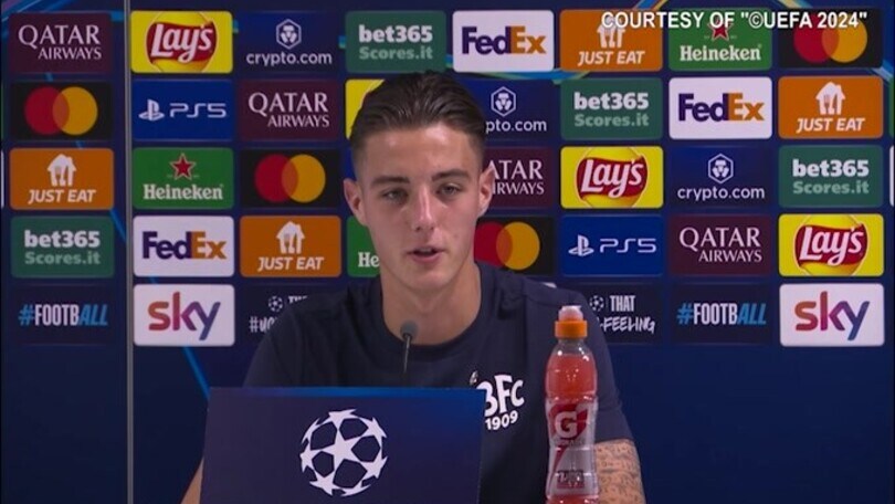 Urbanski: "Bellissimo giocare la Champions League"