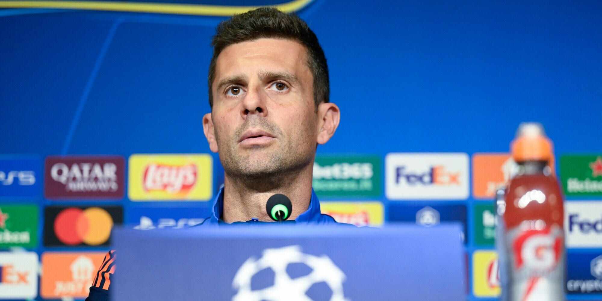 Thiago Motta prima di Lilla-Juve: "Vlahovic sta bene, abbiamo bisogno di tutti", rivivi la diretta